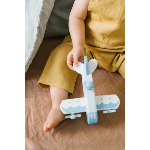 Detská oranžová ľanová plachta Linen Tales Nature, 90 x 200 cm-image-1