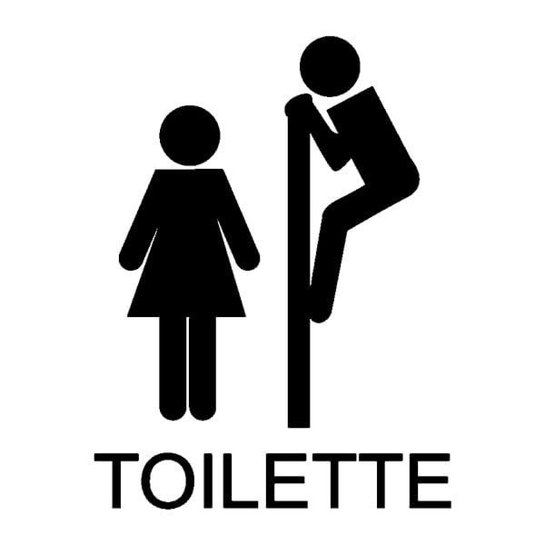 Samolepka Ambiance Toilettes Funny-image-1