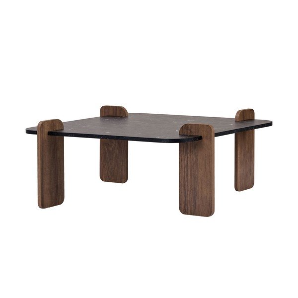 Čierny konferenčný stolík 90x90 cm Marais – Nordure