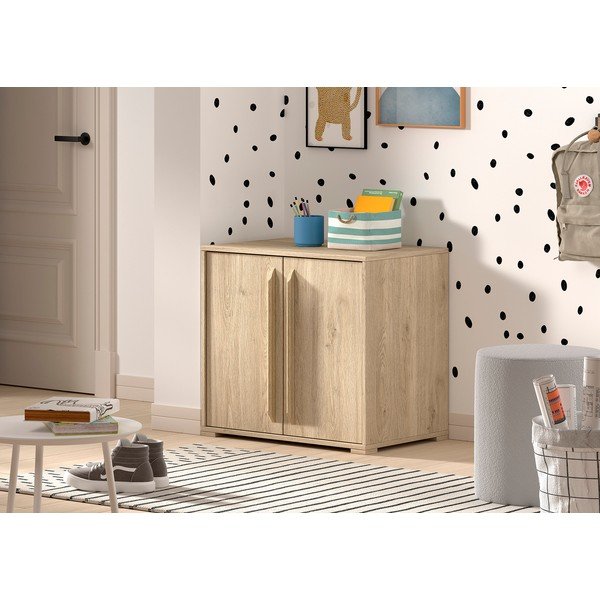Detská komoda v prírodnej farbe 68x62x43 cm Sam – Vipack-image-1