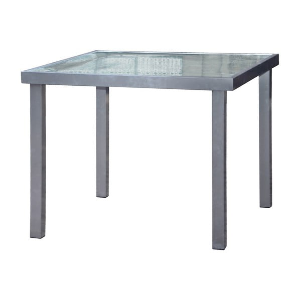 Jedálenský stôl so sklenenou doskou Pondecor Roberto
