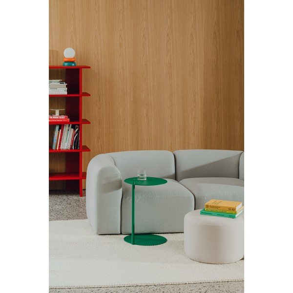 Oceľový okrúhly odkladací stolík 41x40 cm Ande – noo.ma-image-4