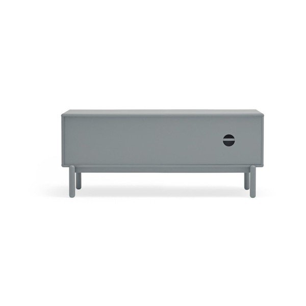 Modrý/sivý TV stolík 140x56 cm Corvo – Teulat-image-4