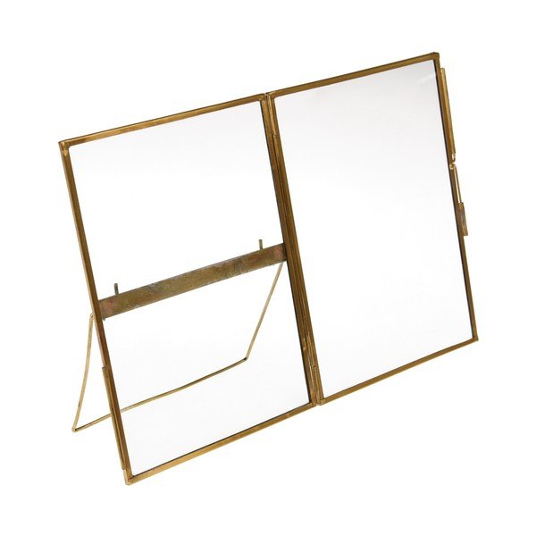 Kovový stojací rámček v zlatej farbe 13x18 cm – Rex London-image-3