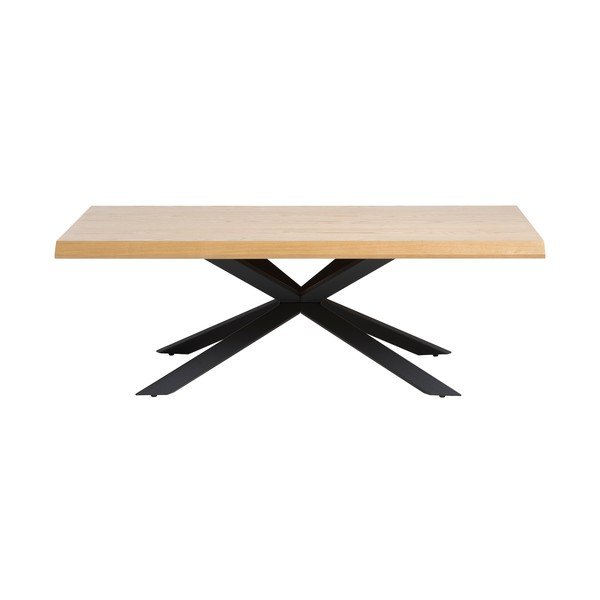Konferenčný stolík s doskou v dubovom dekore v prírodnej farbe 68x130 cm Arno – Unique Furniture-image-3