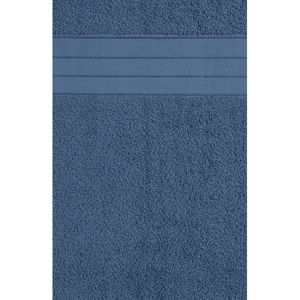 Modré froté bavlnené uteráky v súprave 4 ks 50x100 cm – Good Morning-image-2