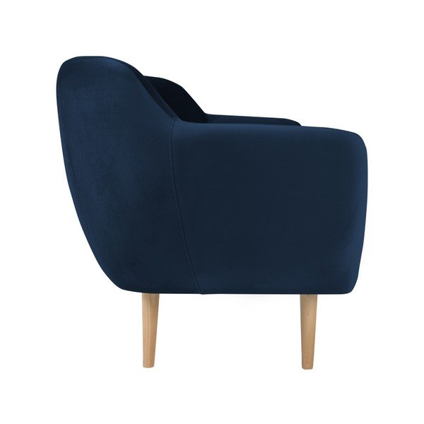 Tmavomodrá trojmiestna pohovka Mazzini Sofas Amelie-image-3