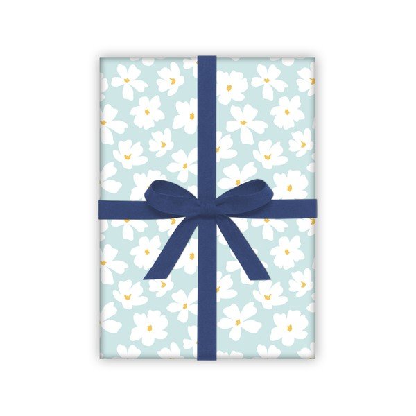 Modro-biely baliaci papier eleanor stuart No. 8 Floral-image-1