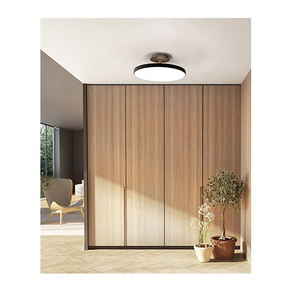 Antracitovosivé LED stropné svietidlo ø 60 cm Asteria Up – UMAGE-image-1