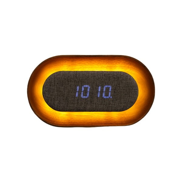 Digitálny budík Lumos Walnut – Gingko