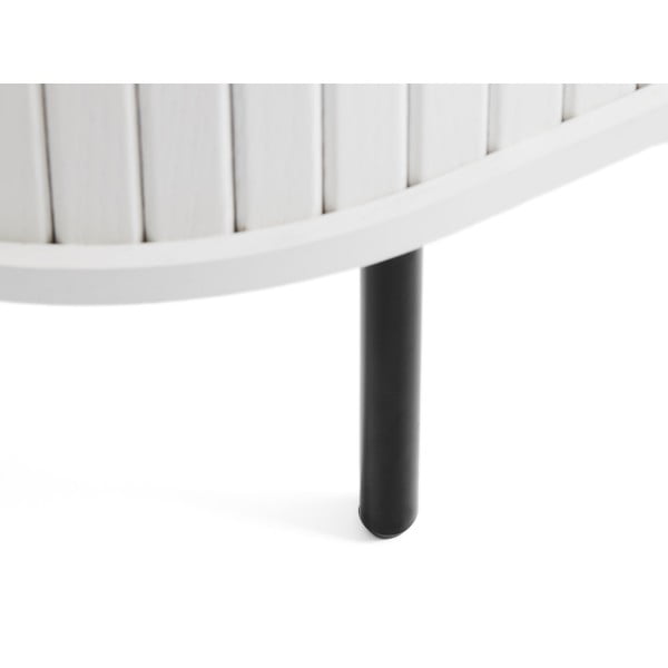 Biely TV stolík 120x56x40 cm Nola – Unique Furniture-image-4