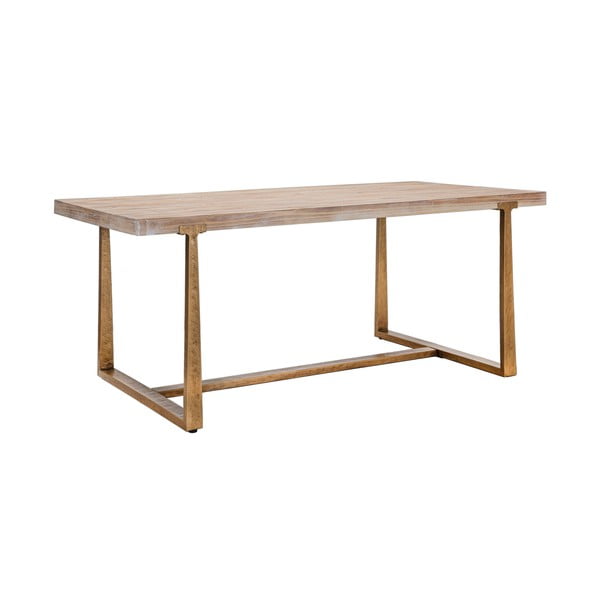Jedálenský stôl v prírodnej farbe 180x90 cm Ankara – Mauro Ferretti-image-2