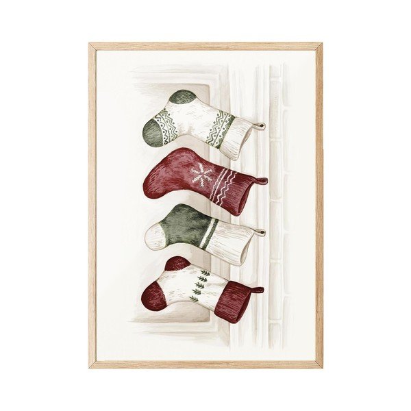 Tlačený obraz s rámom 30x40 cm – Wallity