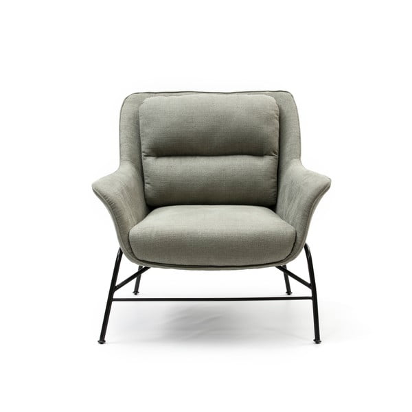 Zeleno-sivé kreslo Teulat Sadira-image-2