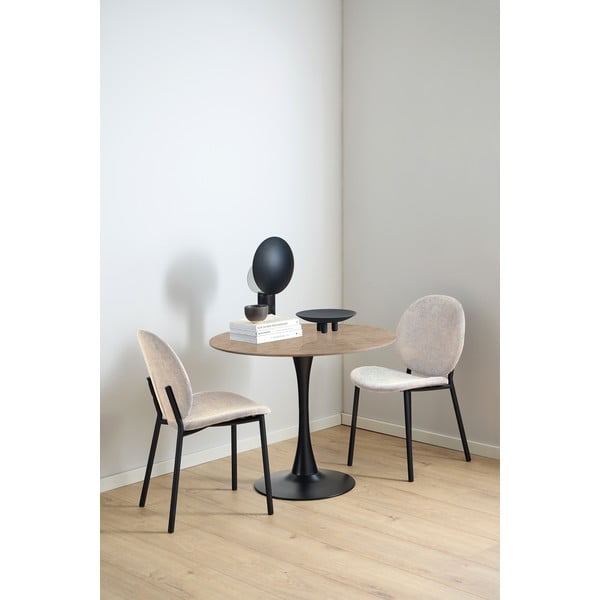 Béžová jedálenská stolička Cliff – Actona-image-3