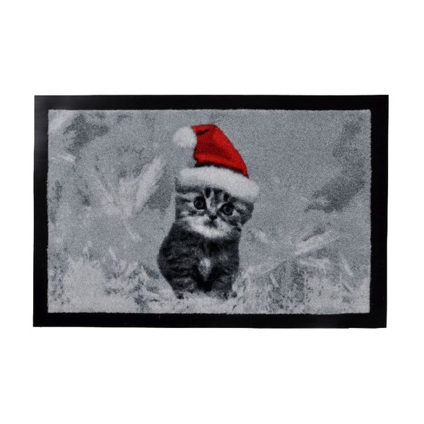 Rohožka Xmas Cat, 40x60 cm