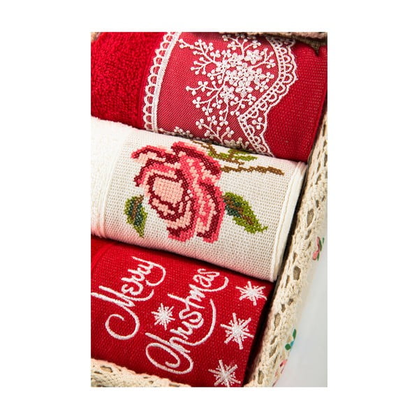 Sada 3 uterákov Xmas V21, 30x50 cm-image-1