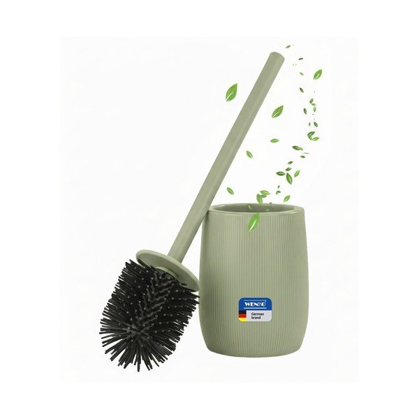 Zelená keramická WC kefa Fablo – Wenko-image-2