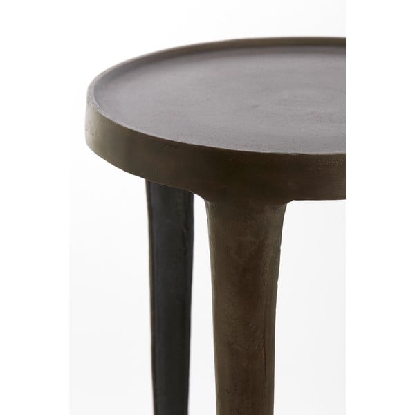 Kovové okrúhle odkladacie stolíky v súprave 2 ks 35x35 cm Tobias – Light & Living-image-1