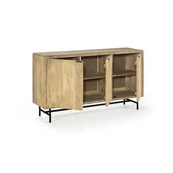 Komoda z mangového dreva v prírodnej farbe 150x85x40 cm Mundra – MOME-image-3