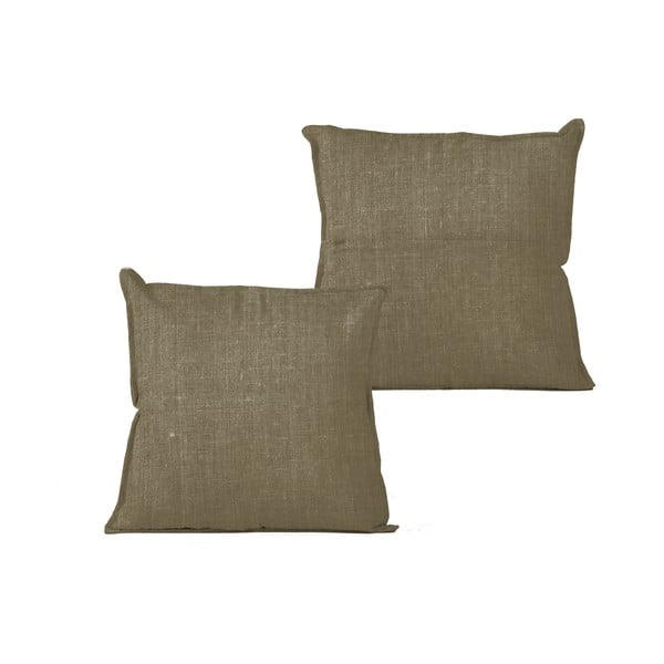 Hnedý vankúš Really Nice Things, 45 x 45 cm-image-2