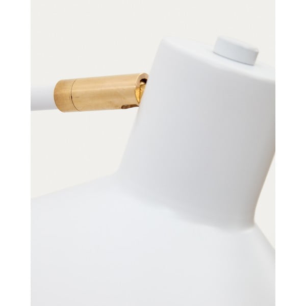 Biele nástenné svietidlo Aria – Kave Home-image-1