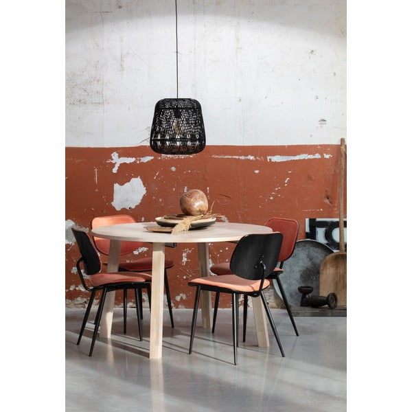 Rozkladací jedálenský stôl WOOOD Lange, ⌀ 120 cm-image-1