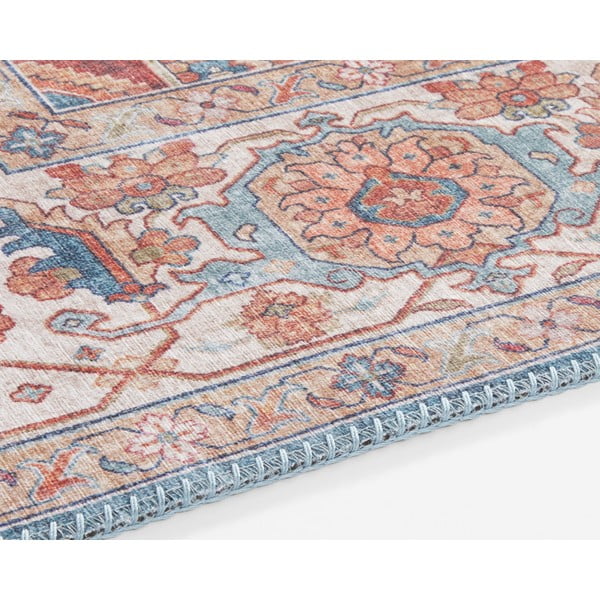 Modro-červený behúň Nouristan Sylla, 80 x 200 cm-image-3