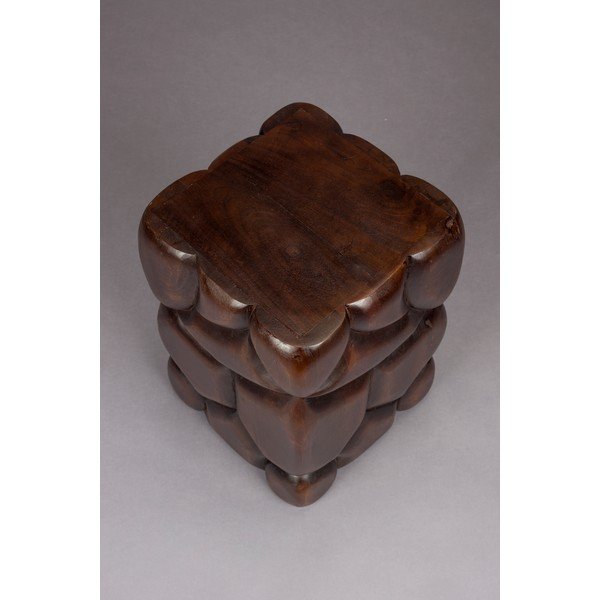 Odkladací stolík z mangového dreva 30x30 cm Brooklyn – Dutchbone-image-3