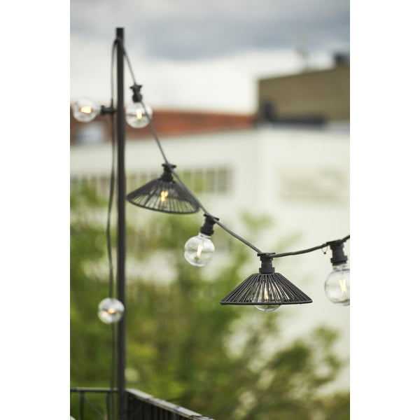 Čierne tienidlo ø 38 cm Vide – Star Trading-image-3