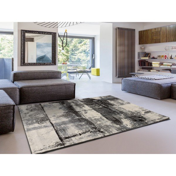 Sivý koberec 80x150 cm Edel - Universal-image-1