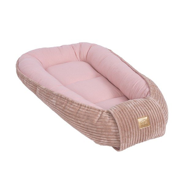 Ružové hniezdočko pre bábätko 55x83 cm – Meowbaby