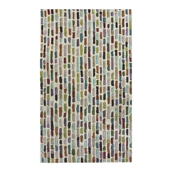 Vlnený koberec Multi Stripes, 152x244 cm