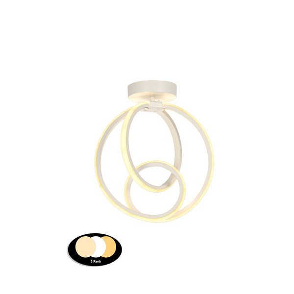 Biele kovové LED stropné svietidlo Neo – Squid Lighting-image-2