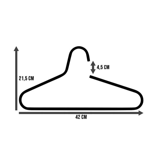 Kovové vešiaky v súprave 5 ks Victorie – Spinder Design-image-3