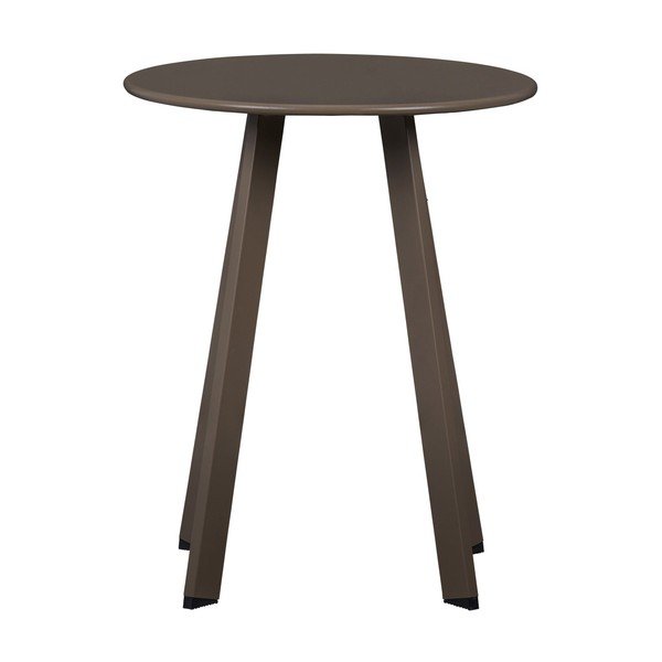 Kovový okrúhly záhradný stolík ø 40 cm Fer – WOOOD-image-1