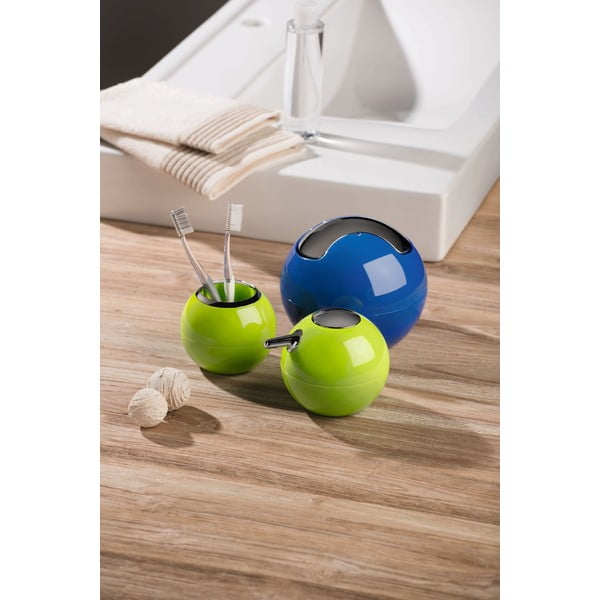 Biely plastový odpadkový kôš 1 l Bowl – Spirella-image-1