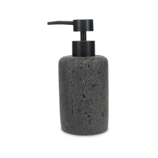 Tmavosivý dávkovač mydla z polyresínu 250 ml Suds – S|P Collection