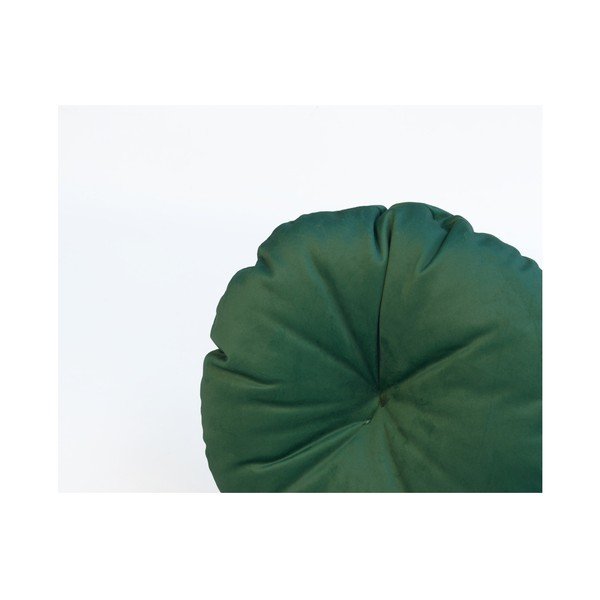 Zelený vankúš z mikrovlákna Surdic Redondo, ø 45 cm-image-2