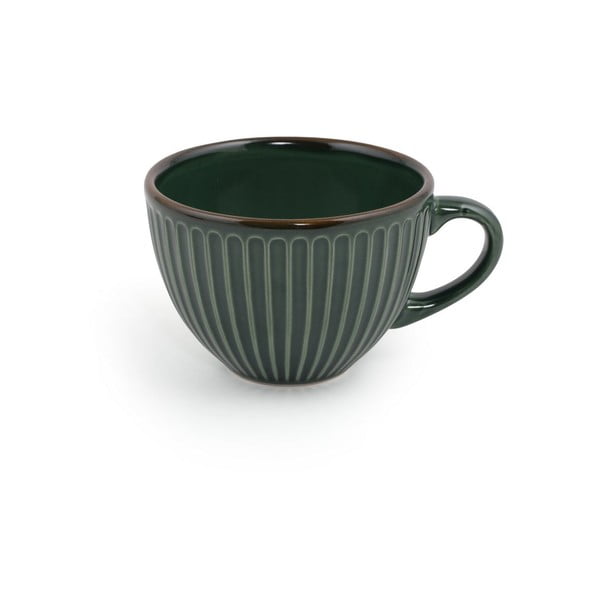 Tmavozelené keramické šálky v súprave 6 ks 0.21 l – Hermia-image-3