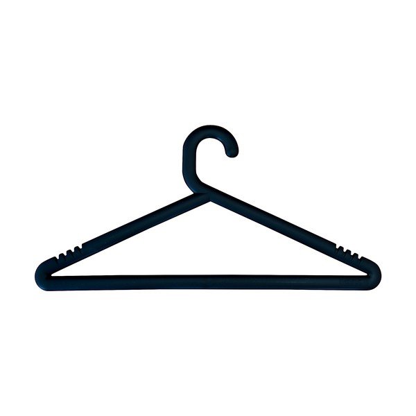 Sada 4 čiernych vešiakov Karup Design Hongi Black-image-3