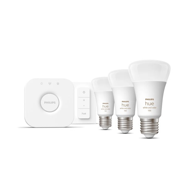Inteligentný štartovací balíček 5 ks E27, 11 W White and color ambiance – Philips Hue