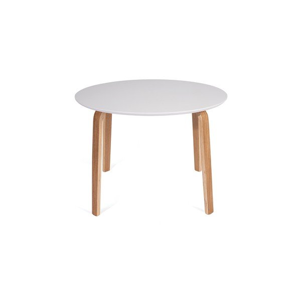 Okrúhly jedálenský stôl s bielou doskou ø 110 cm Lana - Bonami Essentials-image-1