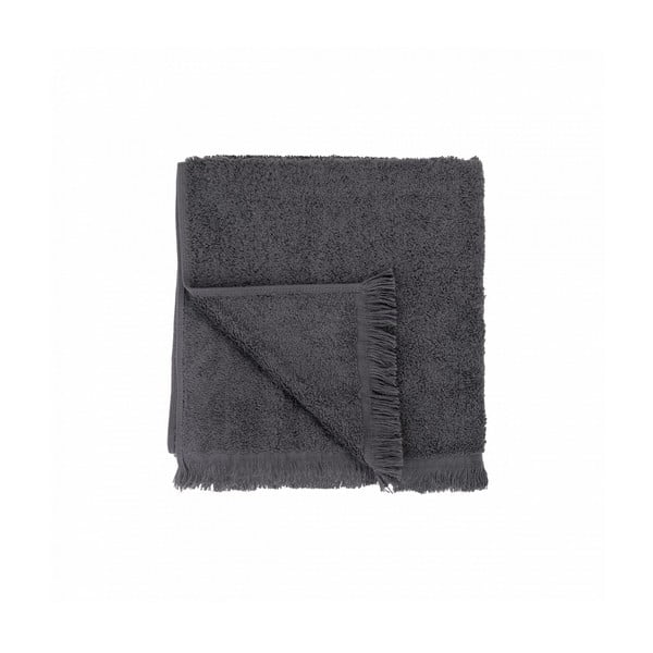 Tmavosivý bavlnený uterák 50x100 cm FRINO – Blomus