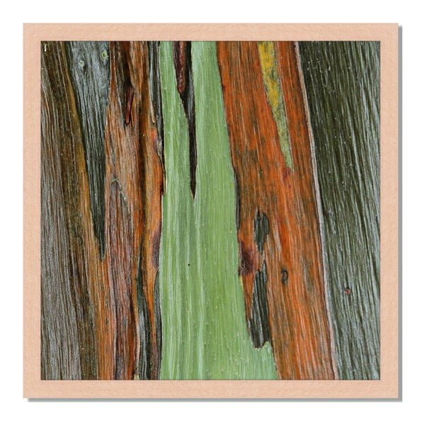 Obraz v ráme Liv Corday Provence Wood Texture, 40 x 40 cm