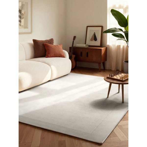 Krémový ručne tkaný koberec s prímesou vlny 160x230 cm Kari – Villeroy&Boch-image-1