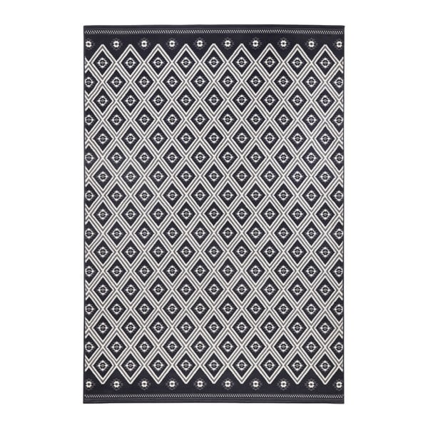 Sivo-čierny koberec Zala Living Draha, 140 × 200 cm