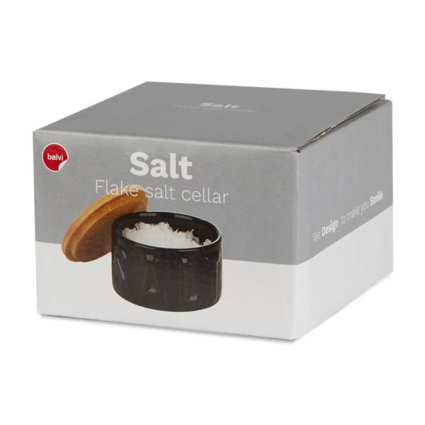 Čierna keramická dóza na soľ Balvi-image-3