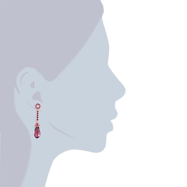 Náušnice s krištáľmi Swarovski Lilly & Chloe Celestes-image-2