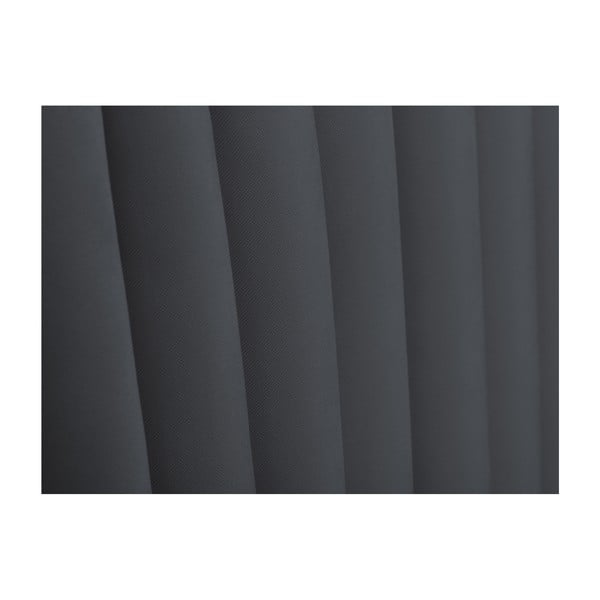 Antracitové čalúnené čelo postele 160x120 cm NJ - Cosmopolitan Design-image-4